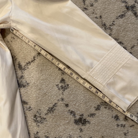 Donatella Ivory Pea Coat Style XL 🌿 D8 - Picture 14 of 15